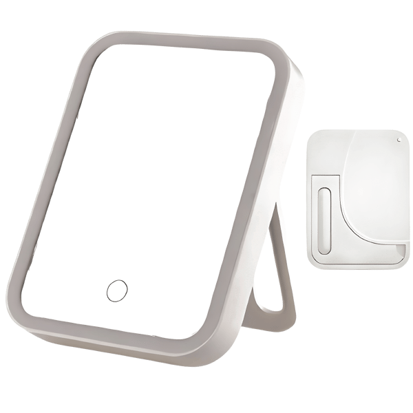 Smart LED Touch Mirror with Adjustable Lighting