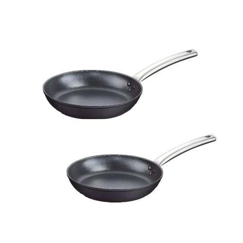 סט מחבתות אלומיניום יצוק אינדוקציה מלאה בסדרת PLATINUM מבית MORPHY RICHARDS