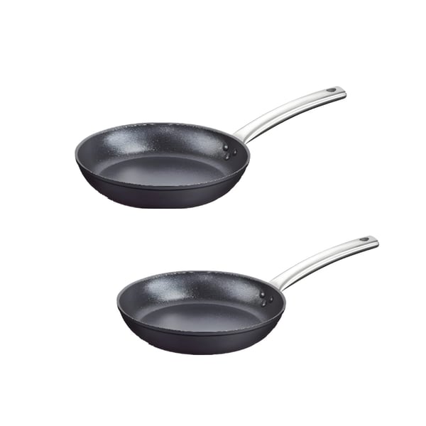 סט מחבתות אלומיניום יצוק אינדוקציה מלאה בסדרת PLATINUM מבית MORPHY RICHARDS