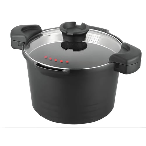 סיר פטנט לסינון נוזלים עם מכסה ננעל