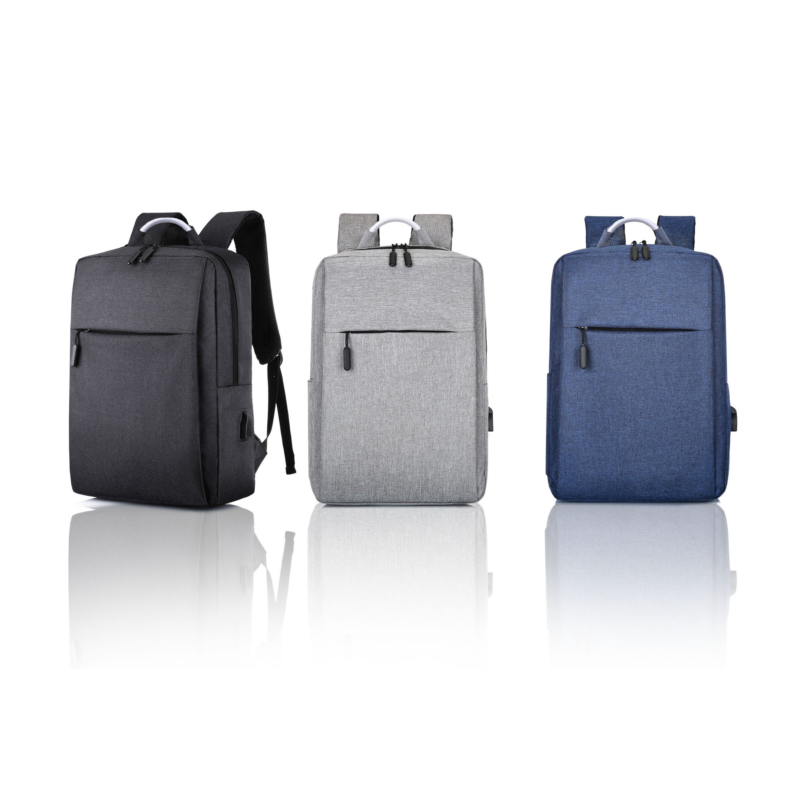 תיק מעוצב למחשב נייד עם ידיות מתכת - אימפרס