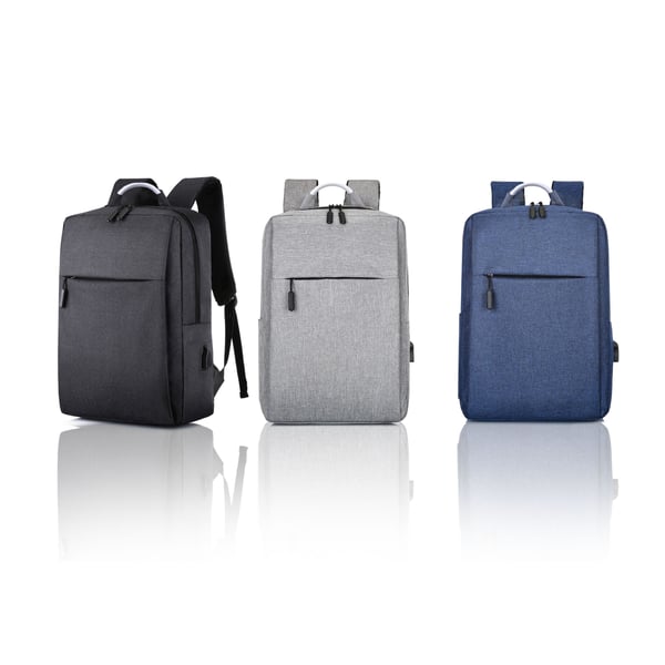 תיק מעוצב למחשב נייד עם ידיות מתכת - אימפרס