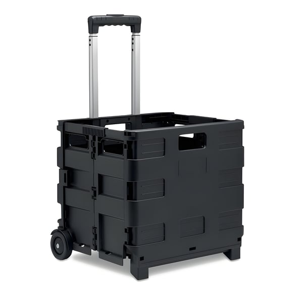 Collapsible Shopping Cart with Steel Handle – Max Load 25kg, 32L Capacity