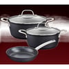 5-Piece Cast Aluminum Cookware Set with Induction, PLATINUM Series