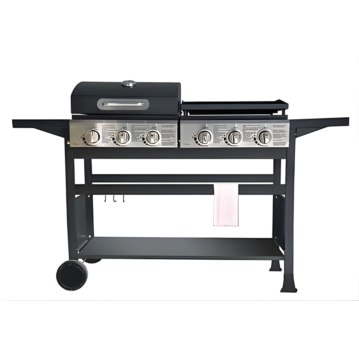 גריל גז סאוטר 6 מבערים עם פלנצ'ה מקצועית