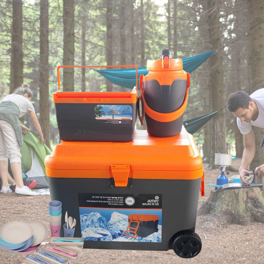 מארז קמפינג וטיולים שלם מבית Aztec