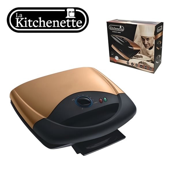 LA KITCHENETTE 4-Slice Press Toaster – Perfect Grilling Experience