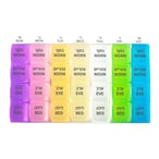 Premium Weekly Pill Organizer - Wellness & Care | Executive Branded Corporate Gift