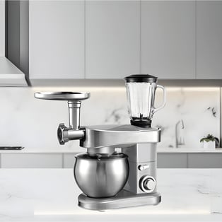 מיקסר מקצועי 1200W עם בלנדר וטוחן בשר SAUTER