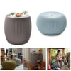 Knitted Pouf and Table Set - Style and Comfort in Any Weather