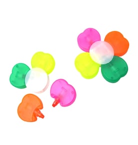 סט 5 מדגשים פרחוניים - תשומת לב בולטת לכל מילה