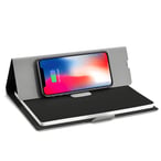 פולדר A5 עם טעינה אלחוטית 15W ומעמד לנייד