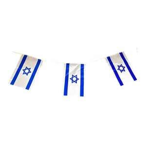 שרשרת דגלוני בד קלאסית - אורך 25 מטר