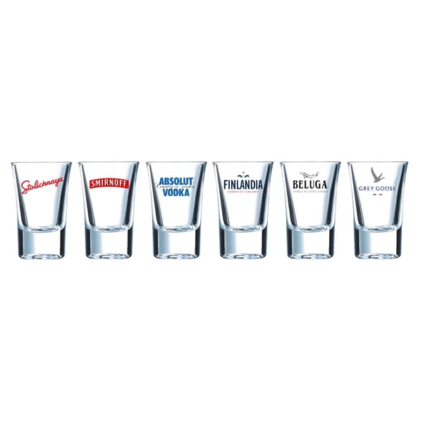 Set of 6 Shot Glasses in Gift Box
