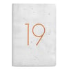 יומן שבועי מעוצב בלבן קלאסי 19