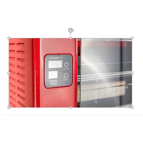 מכונת צלייה רוטיסרי לעוף ובשרים