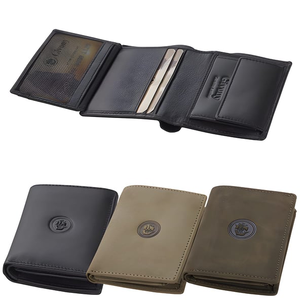 ארנק מעור בטיחותי עם חוסם RFID ו-NFC