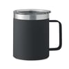 Eco-Friendly Double Wall Stainless Steel Mug with Lid