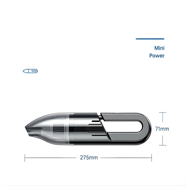 שואב אבק אלחוטי עוצמתי לרכב - ניקיון מקיף וקל