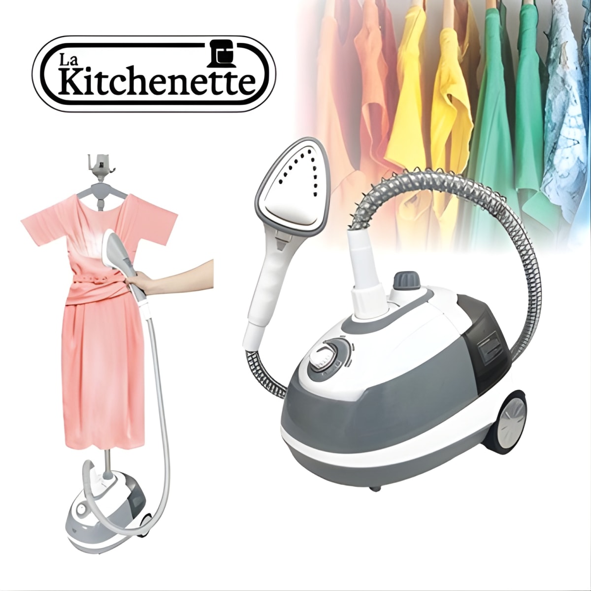 מגהץ קיטור חזק 1580W מבית La Kitchenette - לטיפוח הבגדים שלך