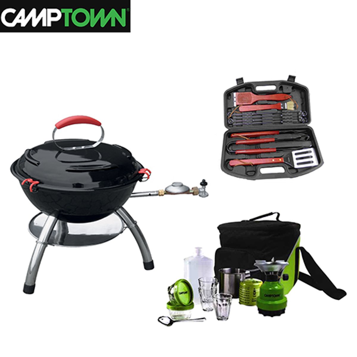 ערכת ברביקיו וקמפינג מושלמת Camptown