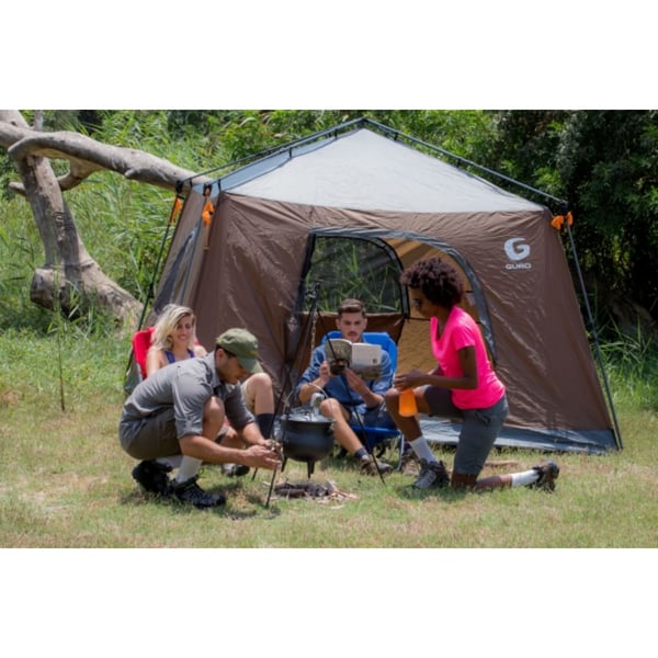 Quick-Set Family Camping Tent for 8 People - GURO Panorama 8P
