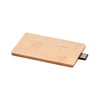 Credit Card Plus with Bamboo-Finish USB 2.0 Flash Drive - 16GB