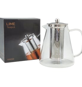 קנקן תה זכוכית עם מסנן - מתנה יוקרתית לעובדים