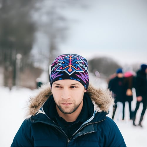 כובע חורף דו צדדי - Belay Butte Beanie