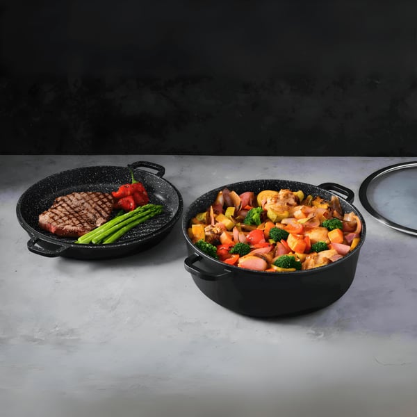 מארז כלי בישול מטבחי מולטי-קוקר סולתם 3 חלקים