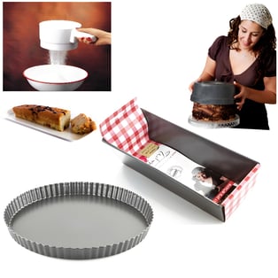 מארז אפייה מושלם עם נפה חשמלית לקמח ולסוכר - קרין גורן