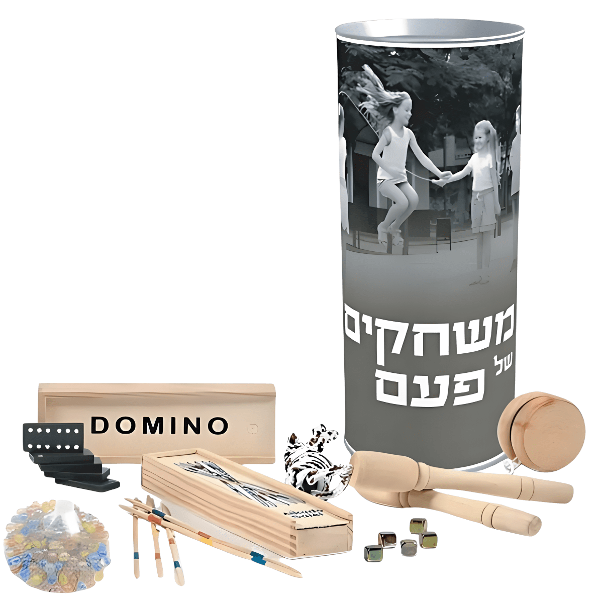 מארז משחקי ילדות נוסטלגיים - החזרה לעבר עם משחקים אהובים