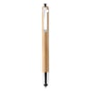 BYRON Bamboo Ballpoint Pen with Stylus and Chrome Finish