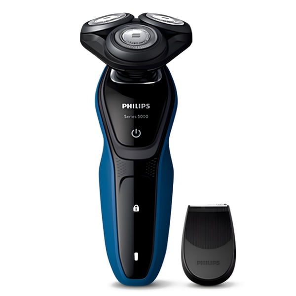 PHILIPS Electric Shaver for Dry and Wet Shave with Gel or Foam