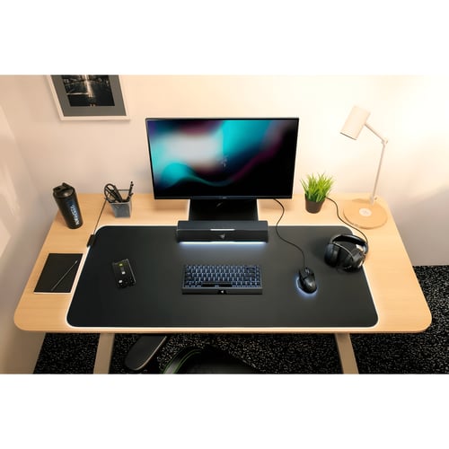 סאונדבר Leviathan V2x עם תאורה מבית RAZER