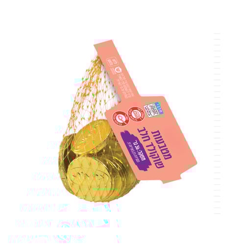 מטבעות שוקולד ברשת