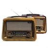 רדיו בלוטוס בעיצוב רטרו עם כניסת USB וכרטיס זיכרון