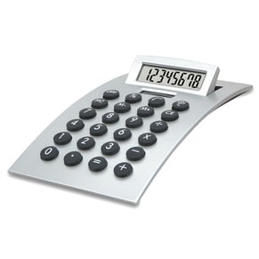 מחשבון שולחני דיגיטלי עם מסך LCD גדול