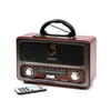 Portable Retro Radio with Remote Control