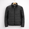 Men's Black Down Coat for Ultimate Warmth