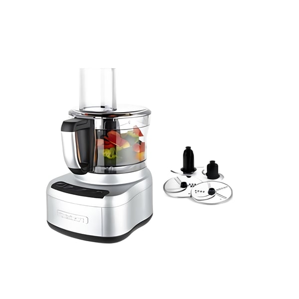 Innovative PRO Food Processor with Sleek Stainless Steel Design