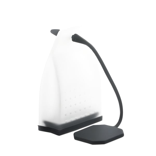 מסנן תה מסיליקון רב פעמי עם בסיס נשלף