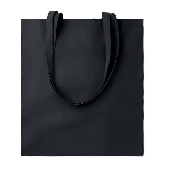 Vibrant Cotton Shopping Bag with Long Handles