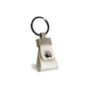 Elegant Leather & Metal Keychain in Designer Box