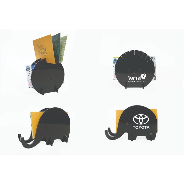 Creative Business Card Holder in Elephant or Hedgehog Shape