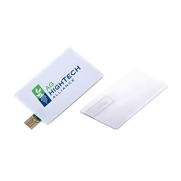 Credit Card Shape USB Flash Drive - 32GB USB 2.0