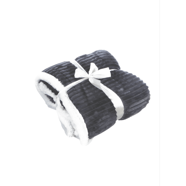 שמיכת פליז דו צדדית בעיצוב מובלט 150X200 - מפנקת במיוחד GSM 300