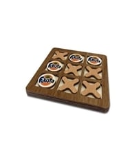 Unique Wooden Tic-Tac-Toe Game