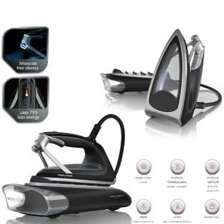 Vapocare Steam Iron with Glass Plate - Make a Lasting Impression