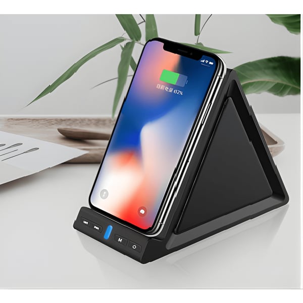 רמקול עם טעינה אלחוטית משולבת